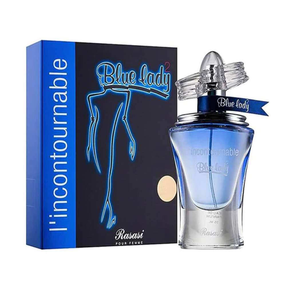 Rasasi Blue 2 Lady Perfume 35ml – Original Eau de Parfum for Women in Pakistan at Naveed Brothers Perfumes