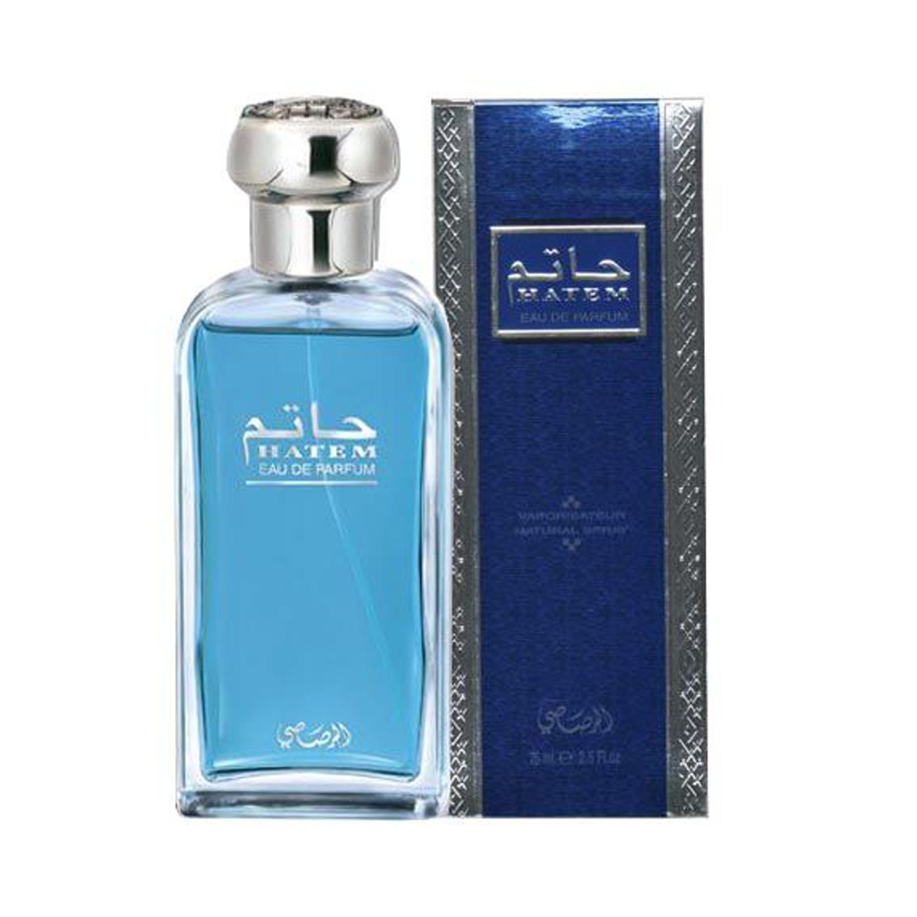 Rasasi Hatem Eau De Parfum 75ml – Original Men’s Fragrance in Pakistan at Naveed Brothers Perfumes