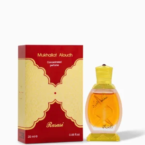 Rasasi Mukhallat Al Oudh Concentrated Perfume Oil 20ml – Original Non-Alcoholic Attar Pakistan