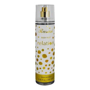 Rasasi Relation Body Mist, For Women, 250ml (Minimum Order Two (02) pieces with free delivery)
