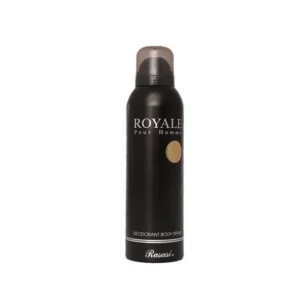 Rasasi Royale Pour Homme Deodorant Spray, 200ml (Minimum Order Three (03) pieces with free delivery)