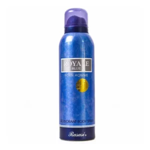 Rasasi Royale Blue for Men Deodorant Spray, 200ml (Minimum Order Three (03) pieces with free delivery)