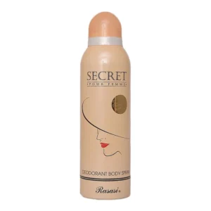 Rasasi Secret for Women Deodorant Spray, 200ml (Minimum Order Three (03) pieces with free delivery)