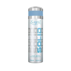Sapil Solid Silver For Men Perfumed Deodorant Spray, 200ml (Minimum Order 03 Pieces)
