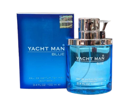 Yacht Man Blue Eau De Parfum 100ml for Men – Bold Citrus Woody Long‑Lasting Scent in Pakistan at Naveed Brothers Perfumes,