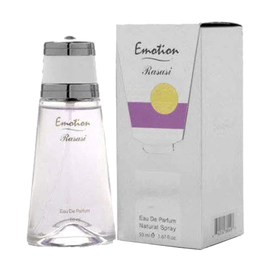 Rasasi Emotion Perfume for Women 50ml – Original Ladies Fragrance in Pakistan at Naveed Brothers Perfumes