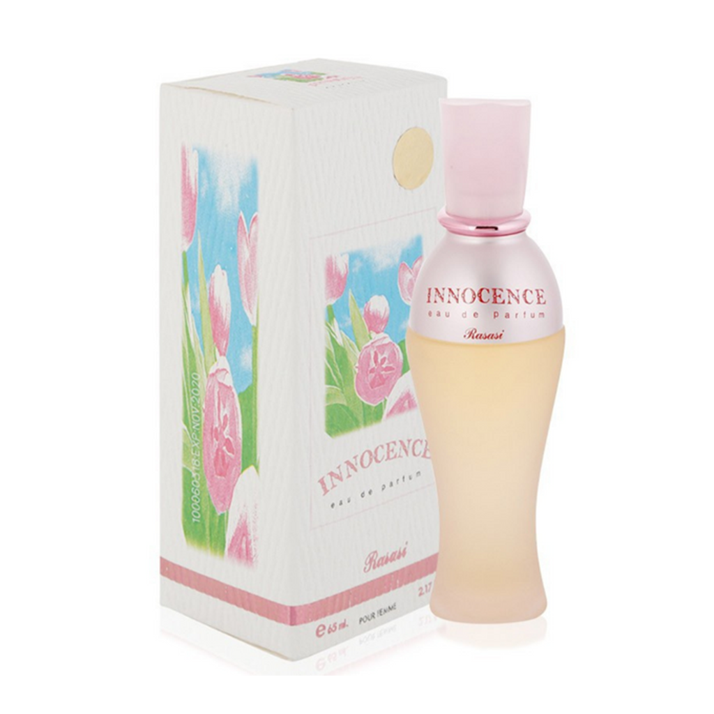 Rasasi Innocence Eau De Parfum for Women 65ml – Original Elegant Ladies Perfume in Pakistan at Naveed Brothers Perfumes