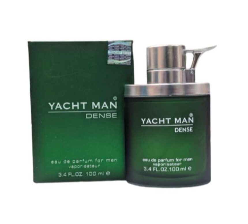 Yacht Man Dense Eau De Parfum 100ml for Men – Woody Spicy Aromatic Long‑Lasting Scent in Pakistan at Naveed Brothers Perfumes