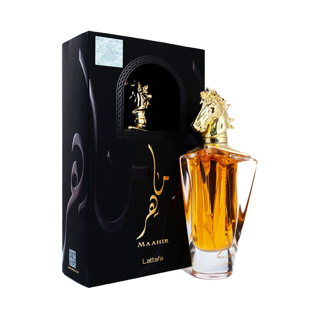 Lattafa Maahir Eau De Parfum 100ml – Original Unisex Perfume in Pakistan