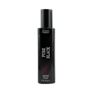 Creation Lamis Pure Black Perfumed Body Mist For Men – 177 ml - Original Fragrance in Pakistan