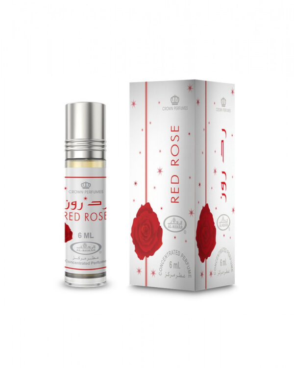 Al Rehab Red Rose Perfume Oil 6ml Roll-On – Unisex Original