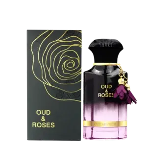 Ahmed Al Maghribi Oud & Roses Eau De Parfum 60ml for Men – Original PAKISTAN