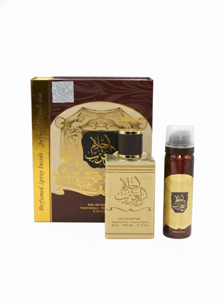 Ard Al Zaafaran Ahlam Al Arab Eau de Parfum 80ml with Deo – Original Arabic Perfume for Men Pakistan