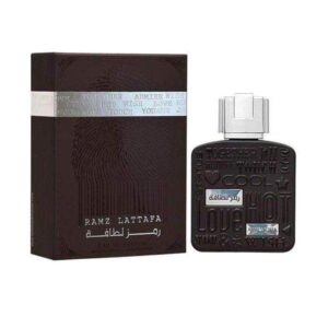 Lattafa Ramz Silver Eau de Parfum 100ml for Men – Original in Pakistan at Naveed Brothers Perfumes.